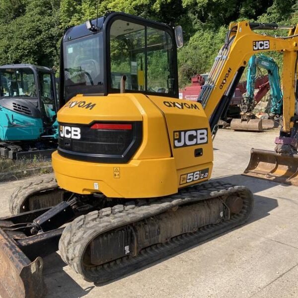 MINI-BAGGER JCB 56Z-2 – KABINE